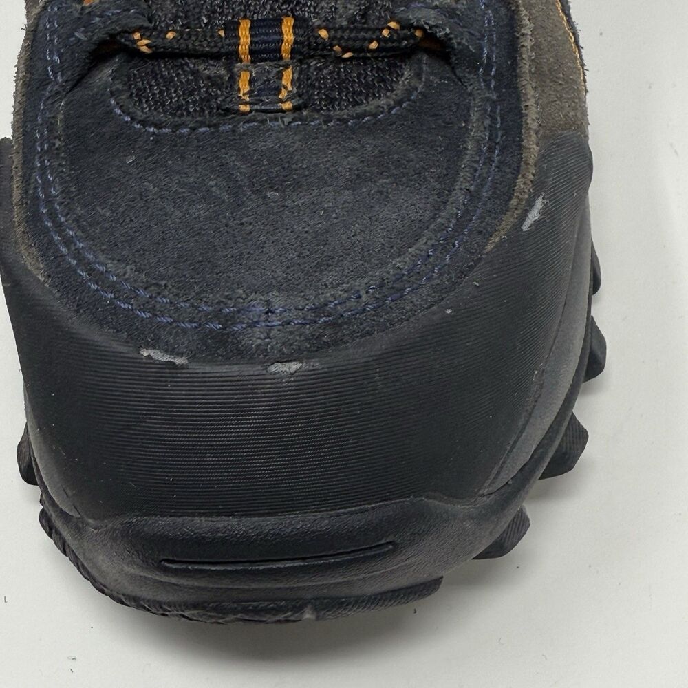 Timberland Pro Mudsill Steel Toe Work Shoes Mens 7.5 Blue Gray Suede Lace Up - Picture 8 of 16